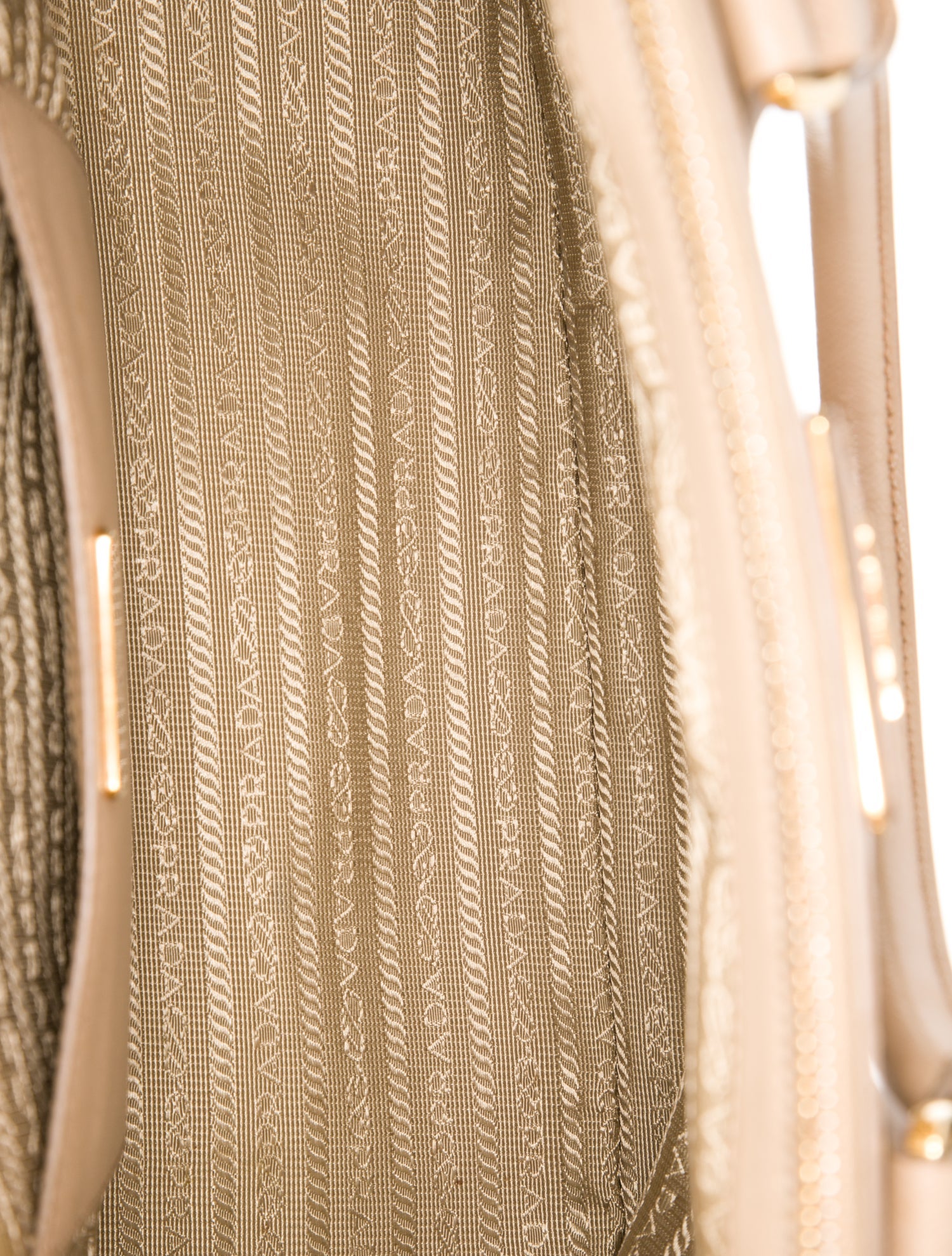 Prada Vitello Daino Leather Galleria Double Zip Large